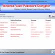 Windows Vault Password Decryptor 5.0 full screenshot