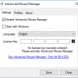 Advanced Mouse Manager 3.6 full screenshot