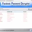 Facebook Password Decryptor 15.0 full screenshot