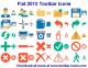 Flat 2013 Toolbar Icons 2013.2 full screenshot