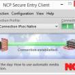 NCP Secure Entry Windows Client 12.0 full screenshot