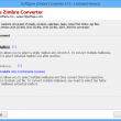 Import Emails from Zimbra to Outlook 7.5 full screenshot