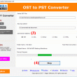 Regza OST to PST Converter 5.0 full screenshot