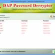 DAP Password Decryptor 3.0 full screenshot