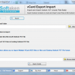 Softaken vCard Export and Import 1.0 full screenshot