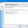 Export Contacts to vCard for Outlook 5.0 full screenshot