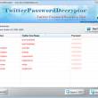 Twitter Password Decryptor 11.0 full screenshot