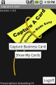 Capture A Card-Android 1.0 full screenshot