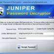 Juniper Password Decryptor 3.0 full screenshot