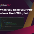 IronPDF Support Group 2022.8.7894 full screenshot