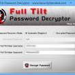 Full Tilt Password Decryptor 1.5 full screenshot