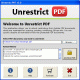 Unlock Secured PDF for Printing 5.6 full screenshot