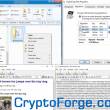 CryptoForge 5.5.0 full screenshot